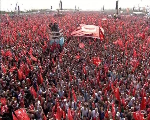 Milyonlar teröre karşı Yenikapı'ya akın etti 21