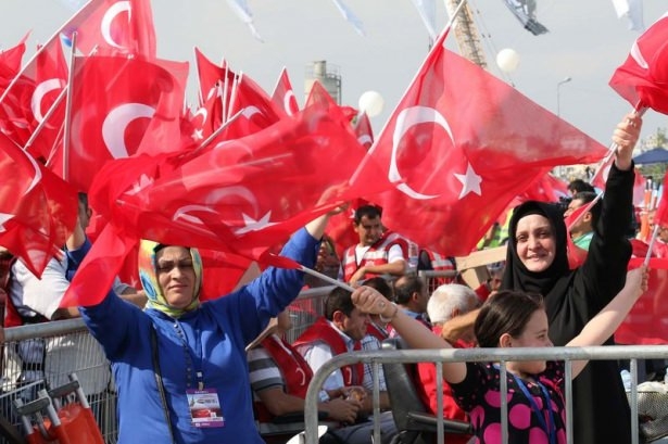 Milyonlar teröre karşı Yenikapı'ya akın etti 7