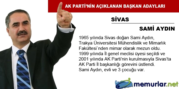 Erdoğan, 21 ilin başkan adayını daha açıkladı 64