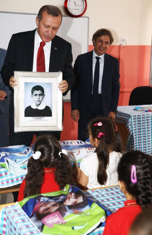 Erdoğan, mezun olduğu okulda 7