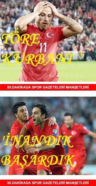 Türkiye - İzlanda maçı capsleri 31