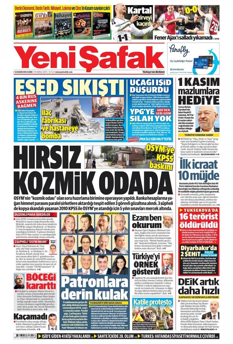6 Kasım 2015 gazete manşetleri 29