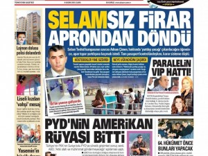 6 Kasım 2015 gazete manşetleri