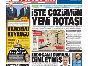 10 Kasım 2015 gazet manşetleri