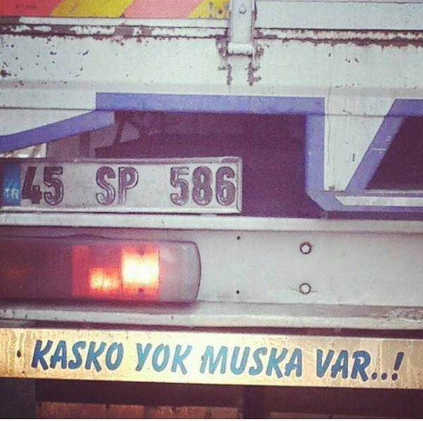 Türklere özgü araba arkası yazıları 16