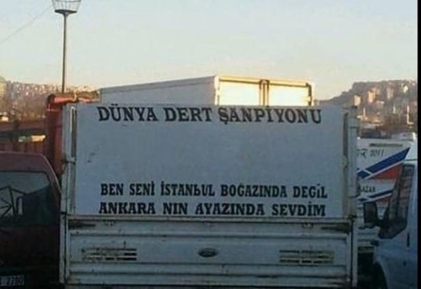 Türklere özgü araba arkası yazıları 7