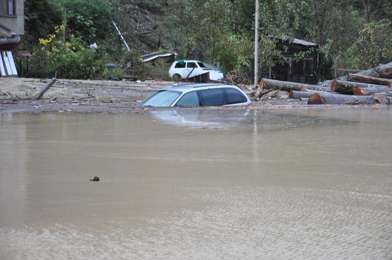 Artvin'de sel ve heyelan faciası 45