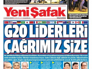 14 Kasım 2015 gazete manşetleri