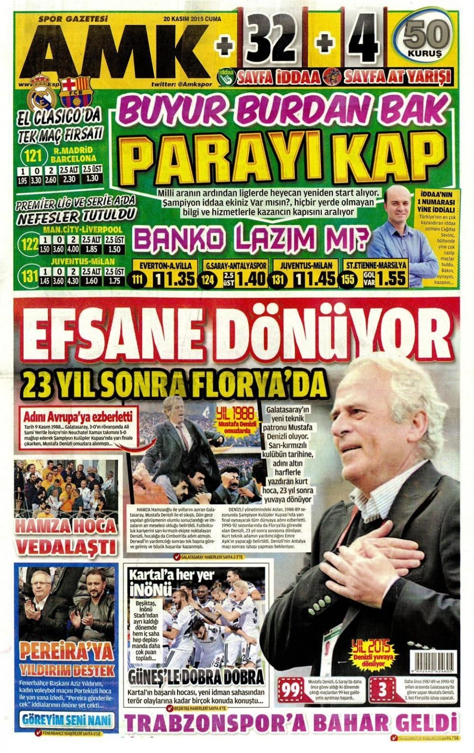 20 Kasım 2015 gazete manşetleri 29