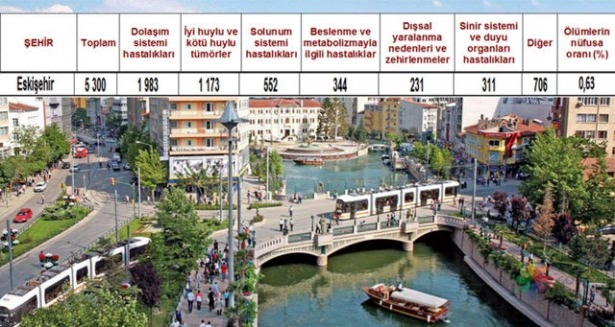 Ölüm oranlarının en yüksek olduğu iller 60