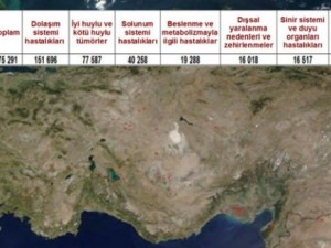 Ölüm oranlarının en yüksek olduğu iller
