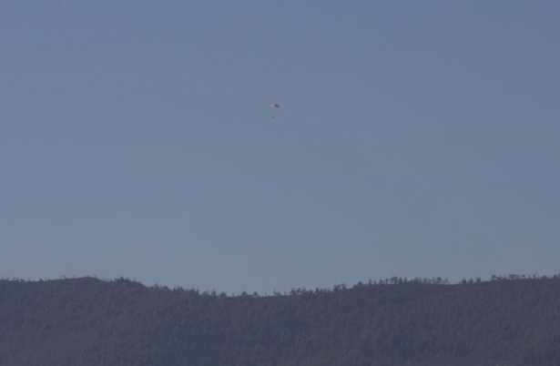 Suriye sınırında uçak düştü 14