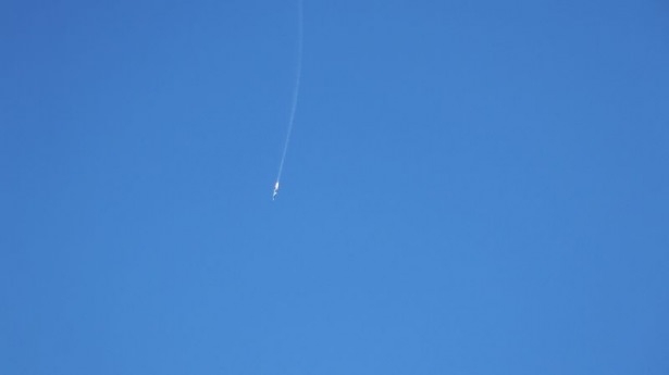 Suriye sınırında uçak düştü 4