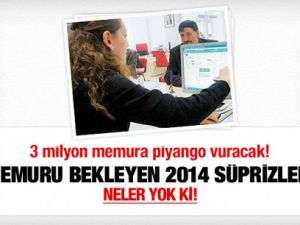 Hükümetten memura yeni yıl süprizleri!