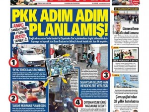 30 Kasım 2015 gazete manşetleri