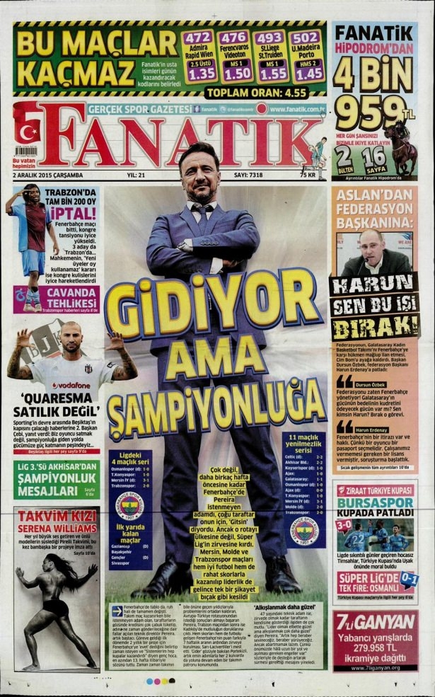 2 Aralık 2015 gazete manşetleri 4