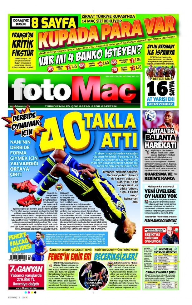 2 Aralık 2015 gazete manşetleri 5