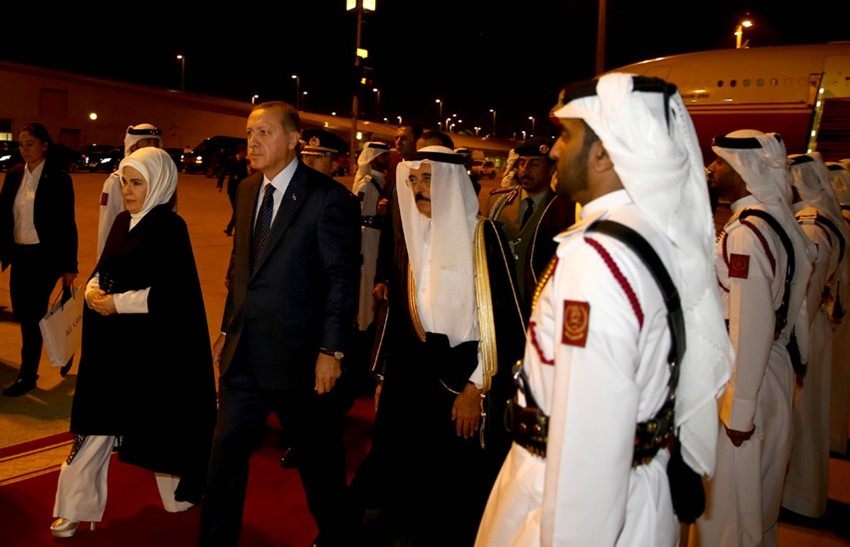 Cumhurbaşkanı Erdoğan, Katar’da 2
