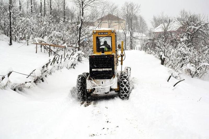 Türkiye'den kar manzaraları 102