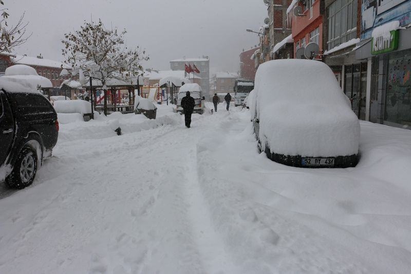 Türkiye'den kar manzaraları 103