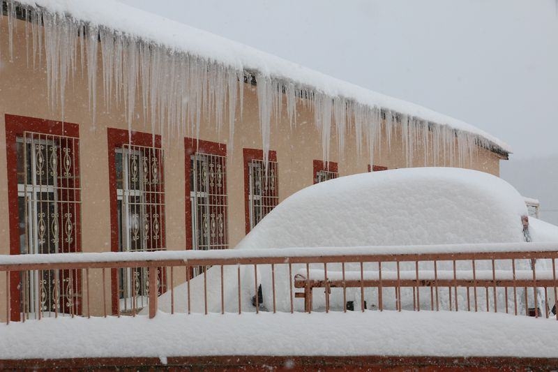 Türkiye'den kar manzaraları 107