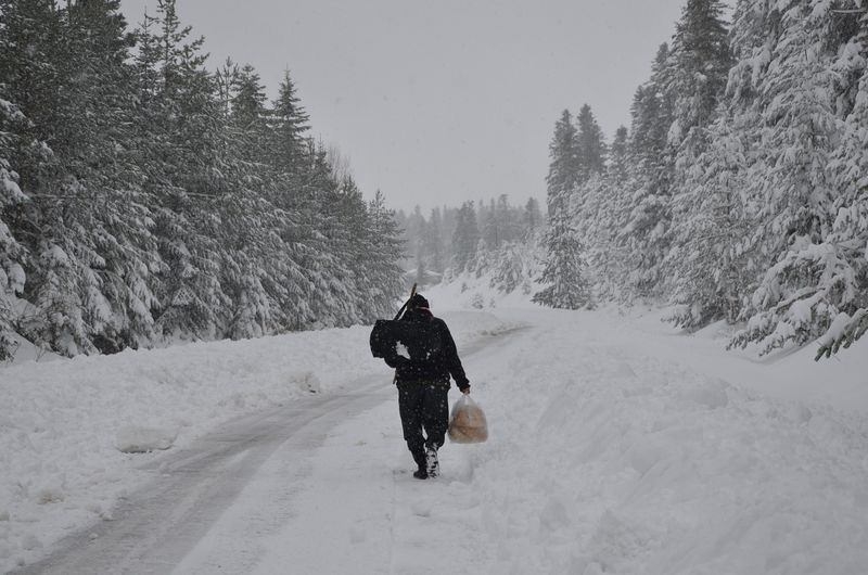 Türkiye'den kar manzaraları 111