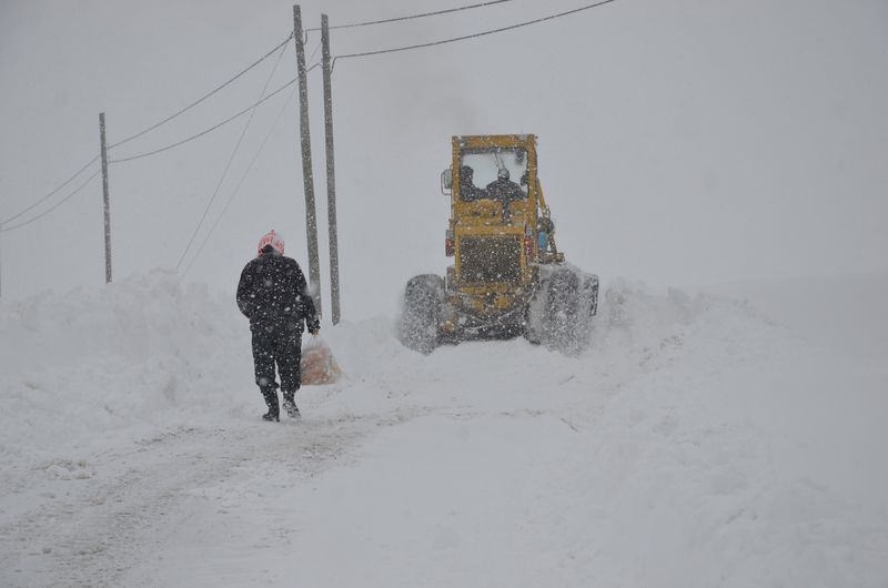 Türkiye'den kar manzaraları 112