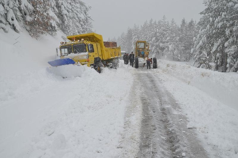 Türkiye'den kar manzaraları 115