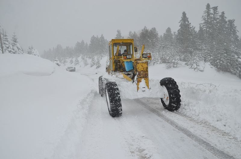 Türkiye'den kar manzaraları 116