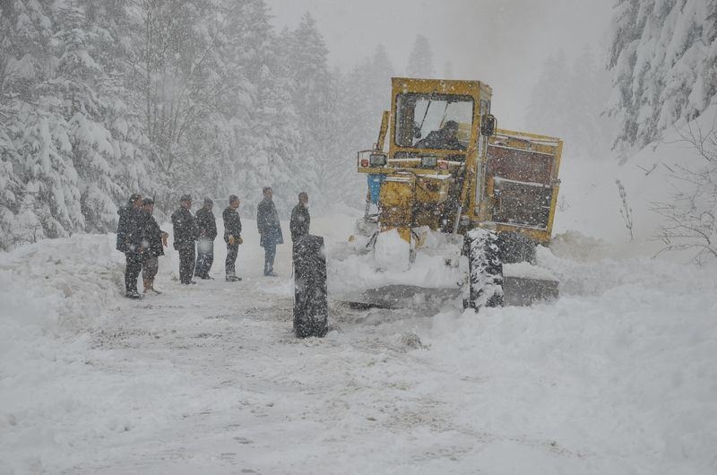 Türkiye'den kar manzaraları 117