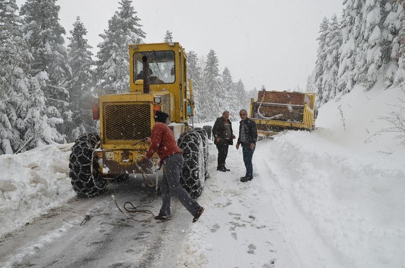 Türkiye'den kar manzaraları 118