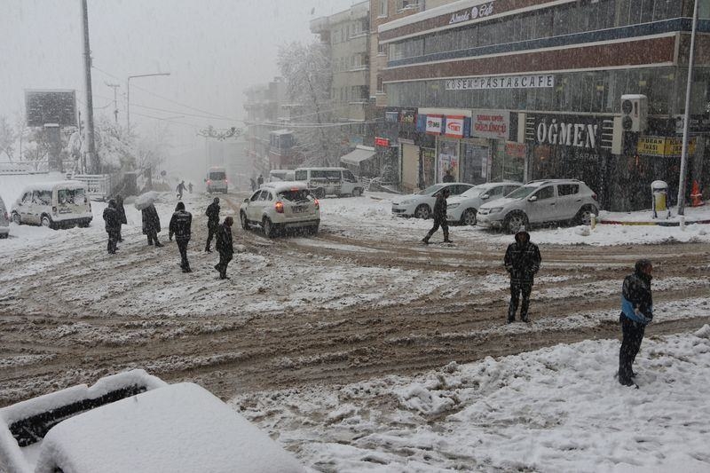 Türkiye'den kar manzaraları 124