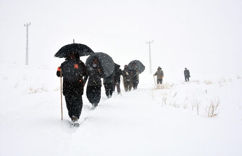 Türkiye'den kar manzaraları 130