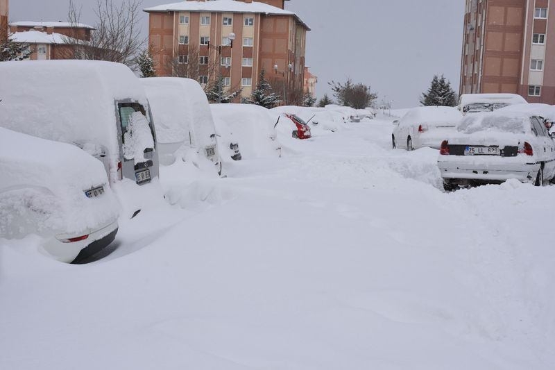 Türkiye'den kar manzaraları 133