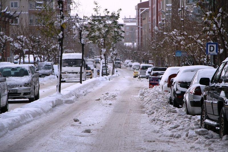 Türkiye'den kar manzaraları 134