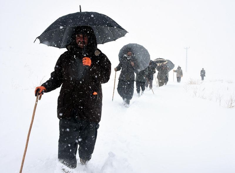 Türkiye'den kar manzaraları 141