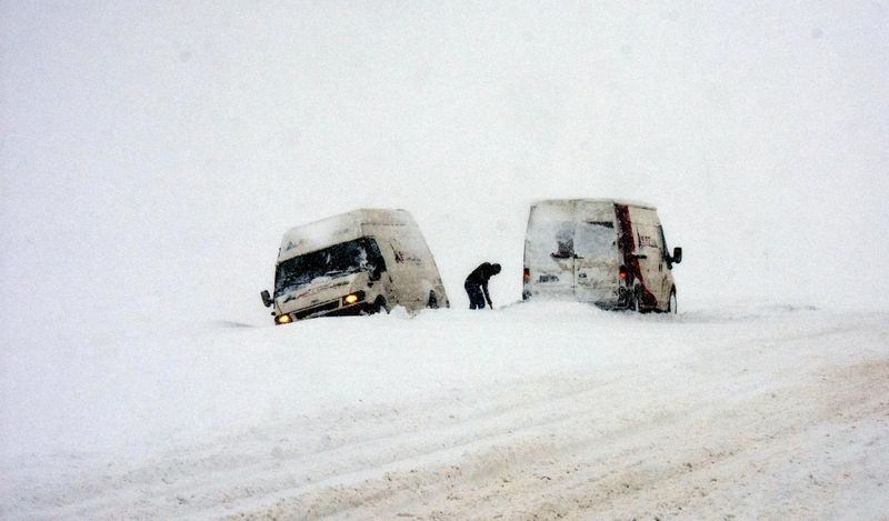 Türkiye'den kar manzaraları 147