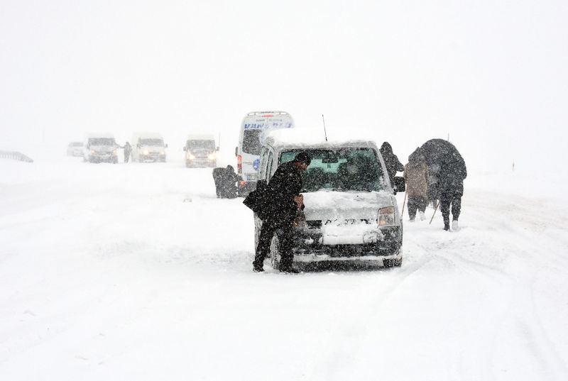 Türkiye'den kar manzaraları 149