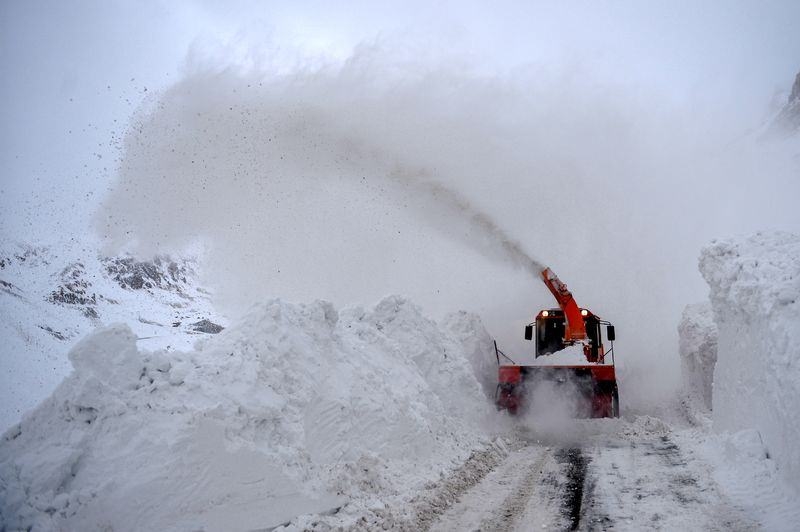 Türkiye'den kar manzaraları 154