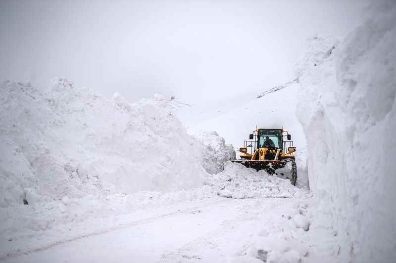 Türkiye'den kar manzaraları 155