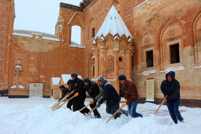Türkiye'den kar manzaraları 16