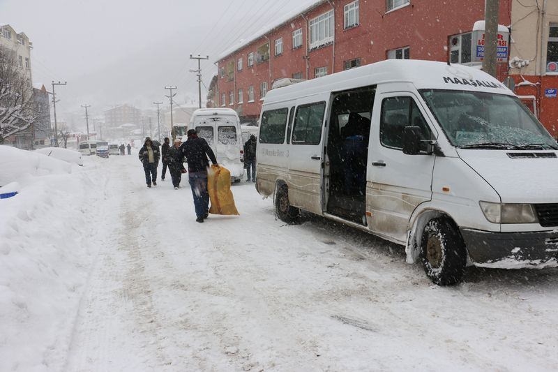 Türkiye'den kar manzaraları 19