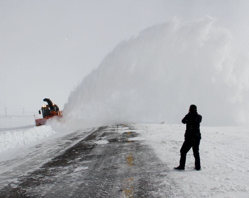Türkiye'den kar manzaraları 22