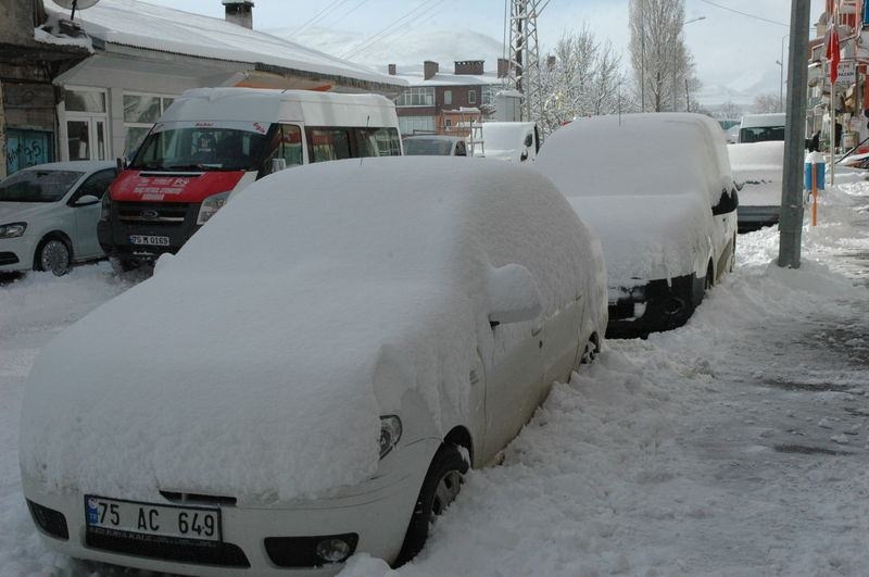 Türkiye'den kar manzaraları 23