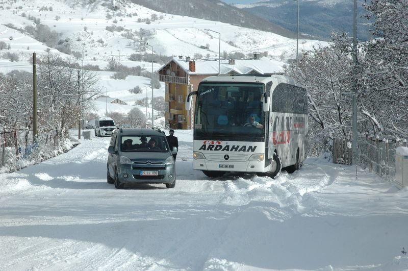 Türkiye'den kar manzaraları 25