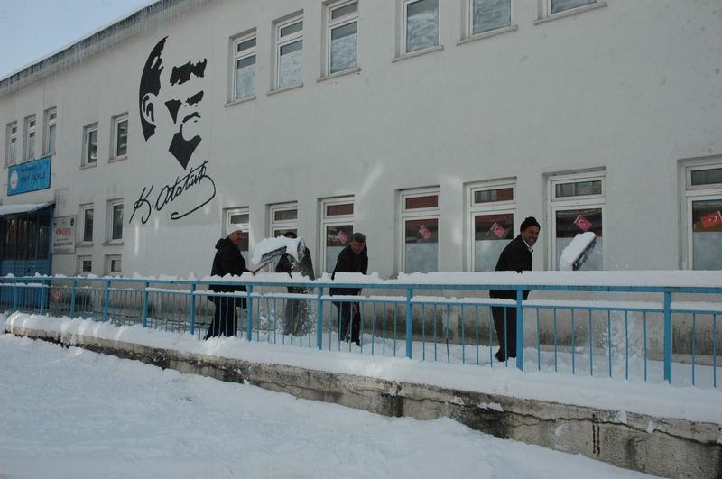 Türkiye'den kar manzaraları 26