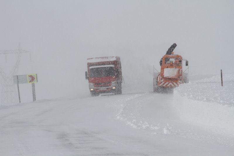 Türkiye'den kar manzaraları 29