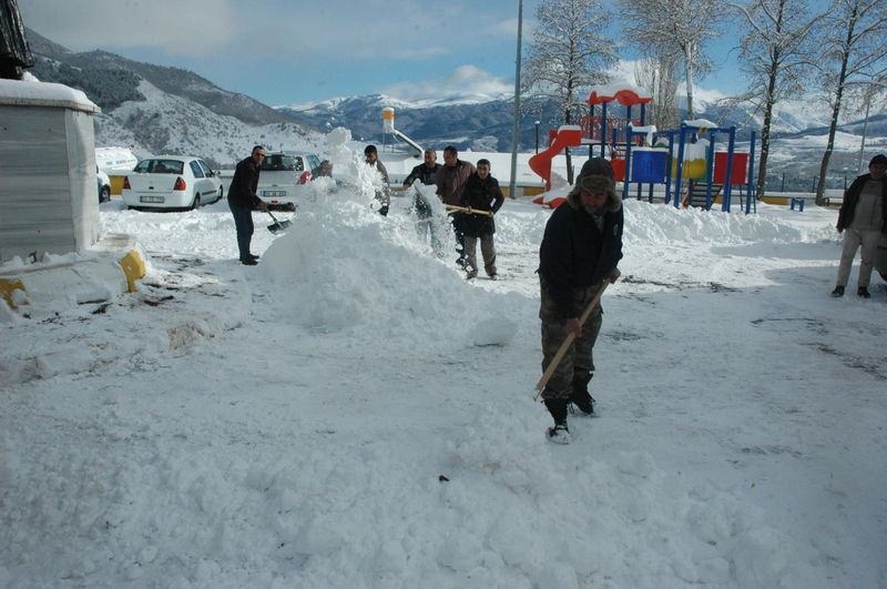 Türkiye'den kar manzaraları 30