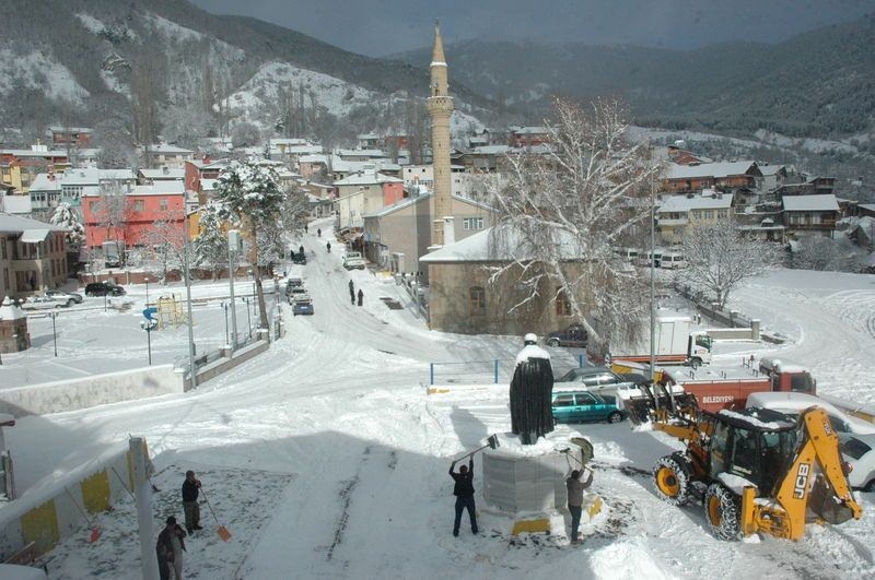Türkiye'den kar manzaraları 31