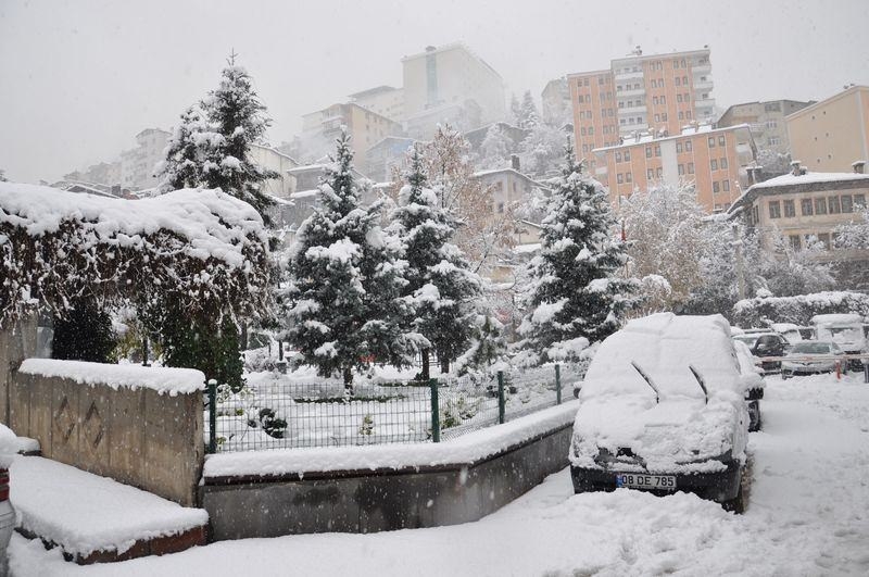 Türkiye'den kar manzaraları 41
